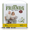 Friends Easy Adult Diapers Extra Large Pack Of 10 (taped Diaper)(2) 